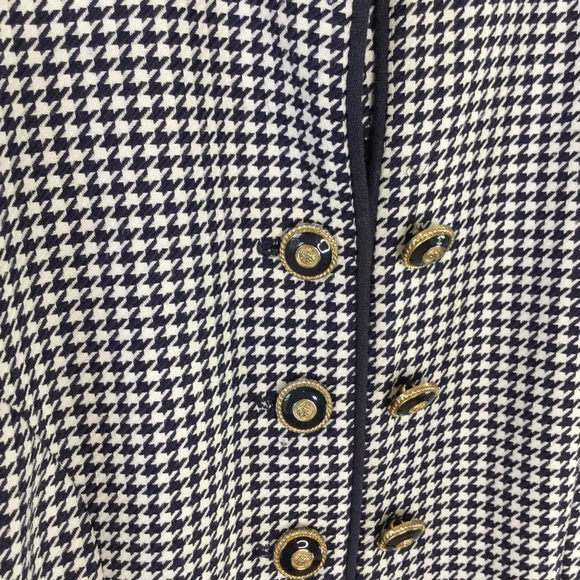 Vintage navy houndstooth band leader jacket - Picture 10 of 13